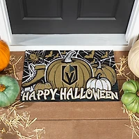 Vegas Golden Knights 28" x 16" Happy Halloween Turf Door Mat