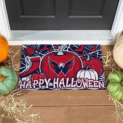 Washington Capitals 28" x 16" Happy Halloween Turf Door Mat