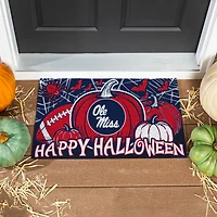Ole Miss Rebels 28" x 16" Happy Halloween Turf Door Mat