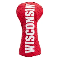 Wisconsin Badgers Quilted Driver Headcover