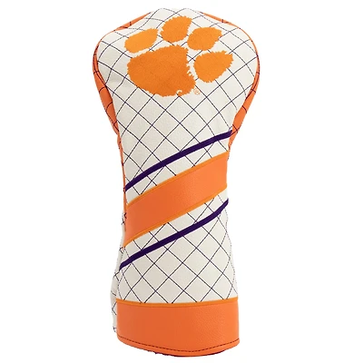 Clemson Tigers Striped Quilted Driver Headcover
