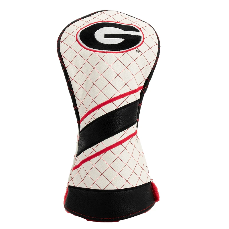 Georgia Bulldogs Striped Quilted Driver Headcover