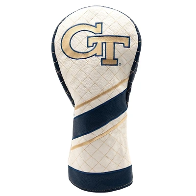 Georgia Tech Yellow Jackets Striped Quilted Driver Headcover