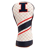 Illinois Fighting Illini Striped Quilted Driver Headcover