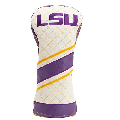 LSU Tigers Striped Quilted Driver Headcover