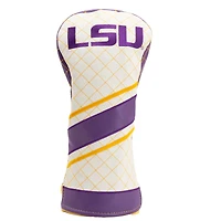 LSU Tigers Striped Quilted Driver Headcover