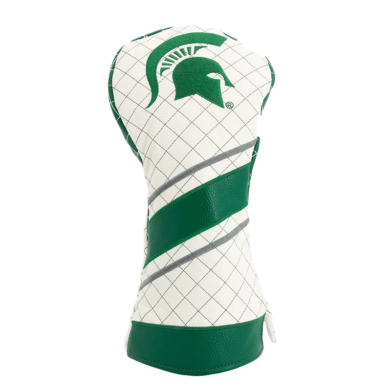 Michigan State Spartans Striped Quilted Driver Headcover