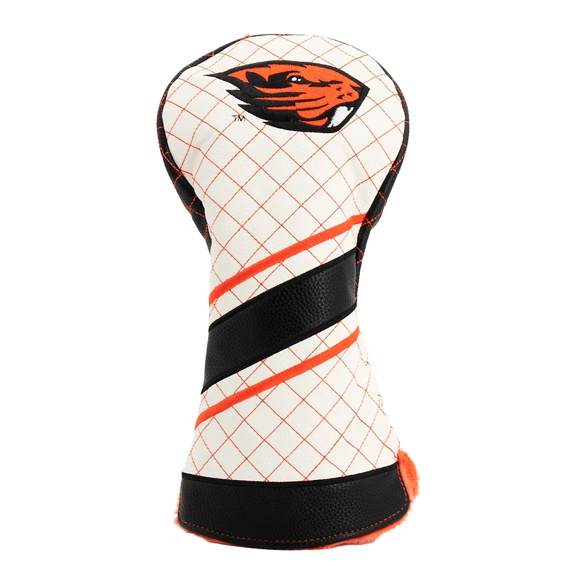 Oregon State Beavers Striped Quilted Driver Headcover