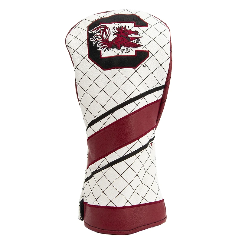 South Carolina Gamecocks Striped Quilted Driver Headcover