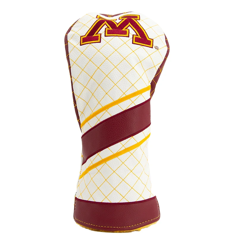 Minnesota Golden Gophers Striped Quilted Driver Headcover
