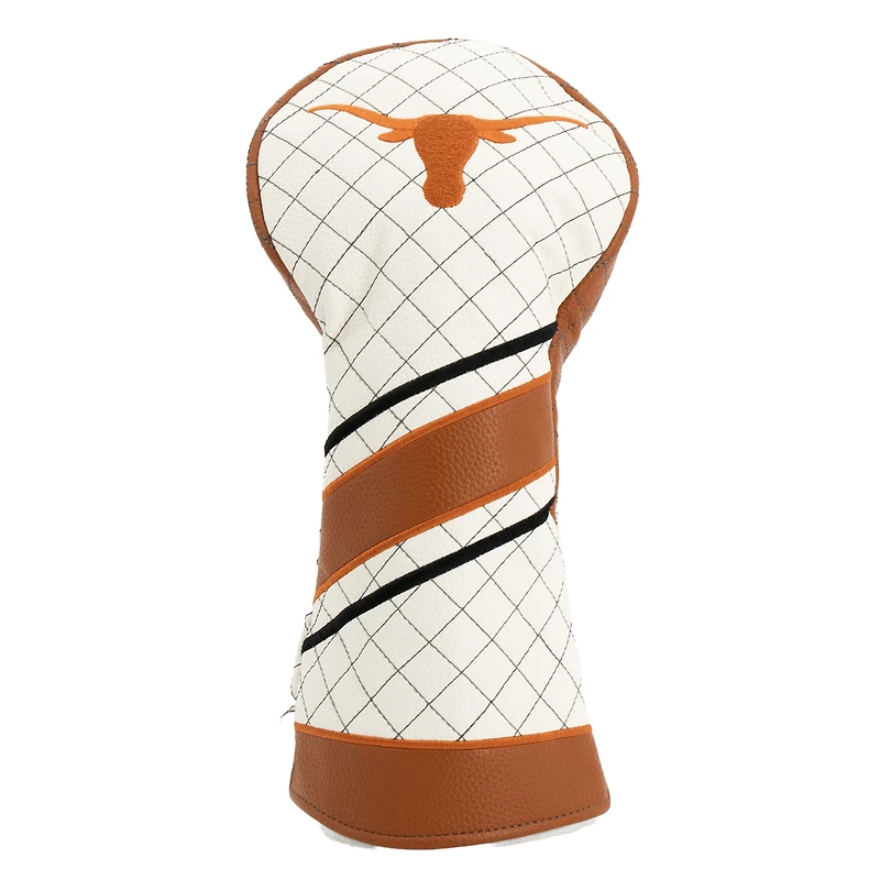 Texas Longhorns Striped Quilted Driver Headcover