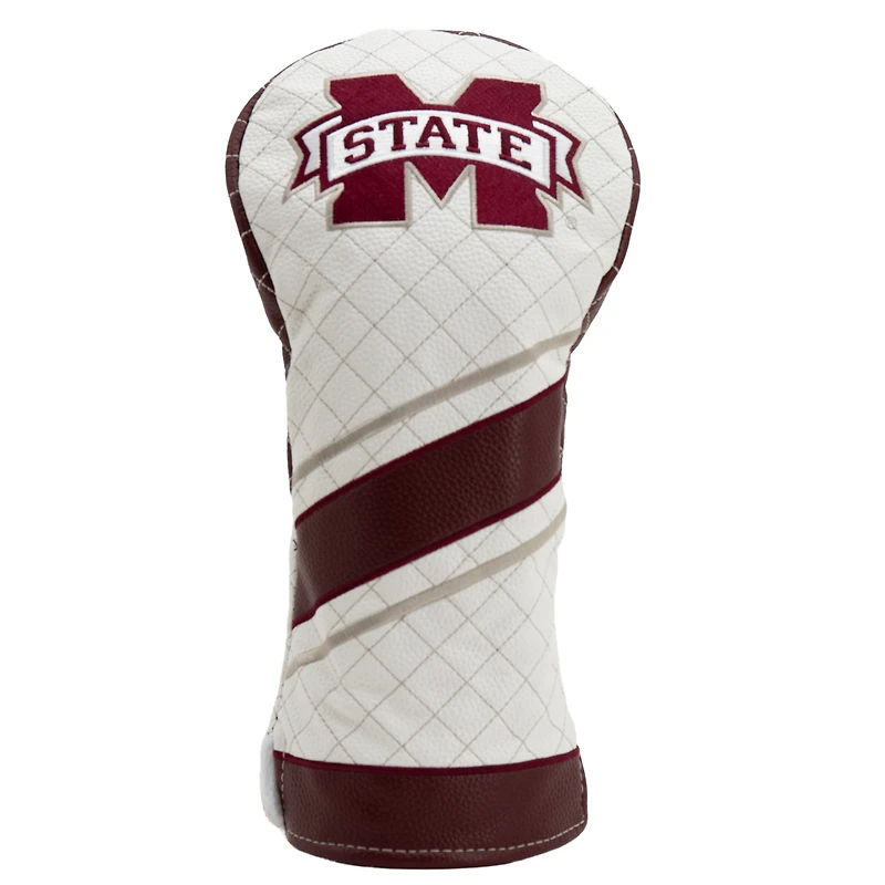 Mississippi State Bulldogs Striped Quilted Driver Headcover