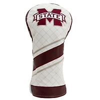 Mississippi State Bulldogs Striped Quilted Driver Headcover