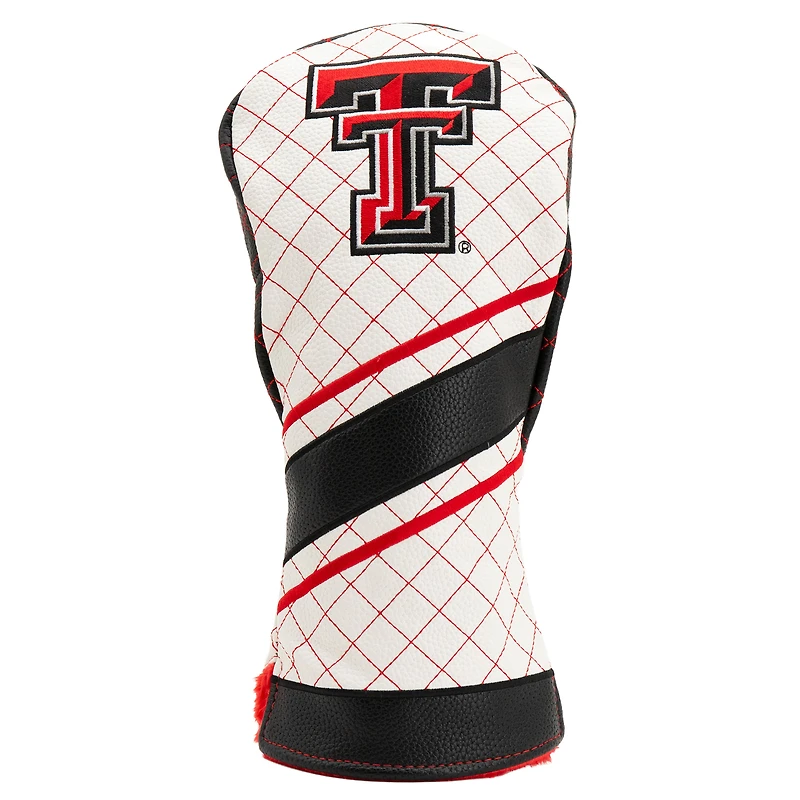 Texas Tech Red Raiders Striped Quilted Driver Headcover