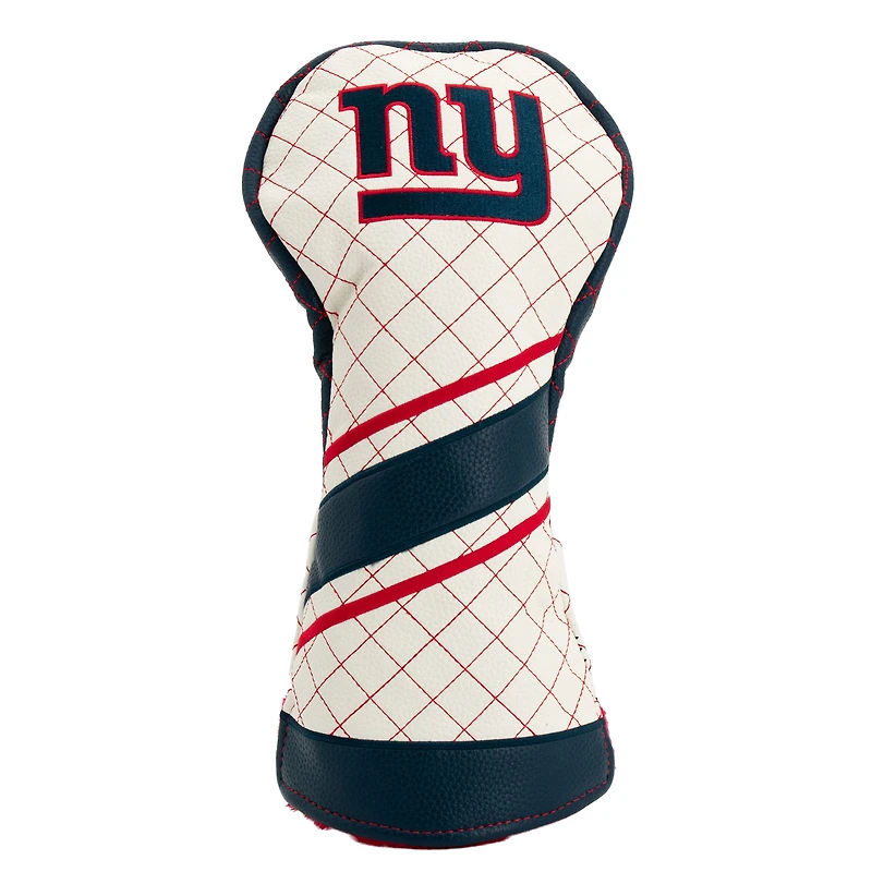 New York Giants Striped Quilted Driver Headcover