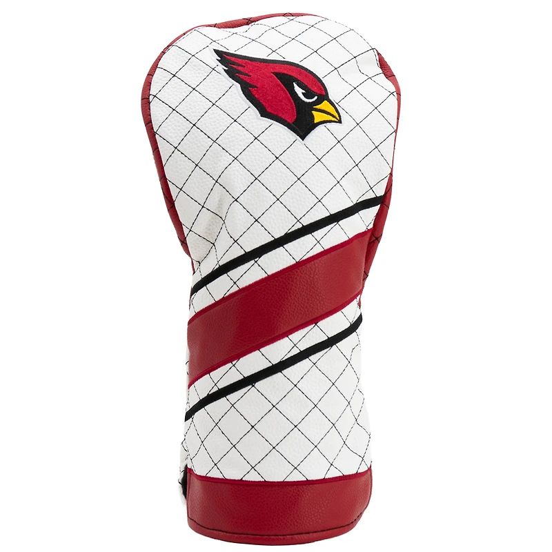 Arizona Cardinals Striped Quilted Driver Headcover