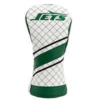 New York Jets Striped Quilted Driver Headcover