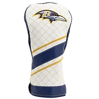Baltimore Ravens Striped Quilted Driver Headcover