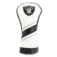 Las Vegas Raiders Striped Quilted Driver Headcover