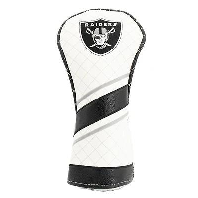 Las Vegas Raiders Striped Quilted Driver Headcover