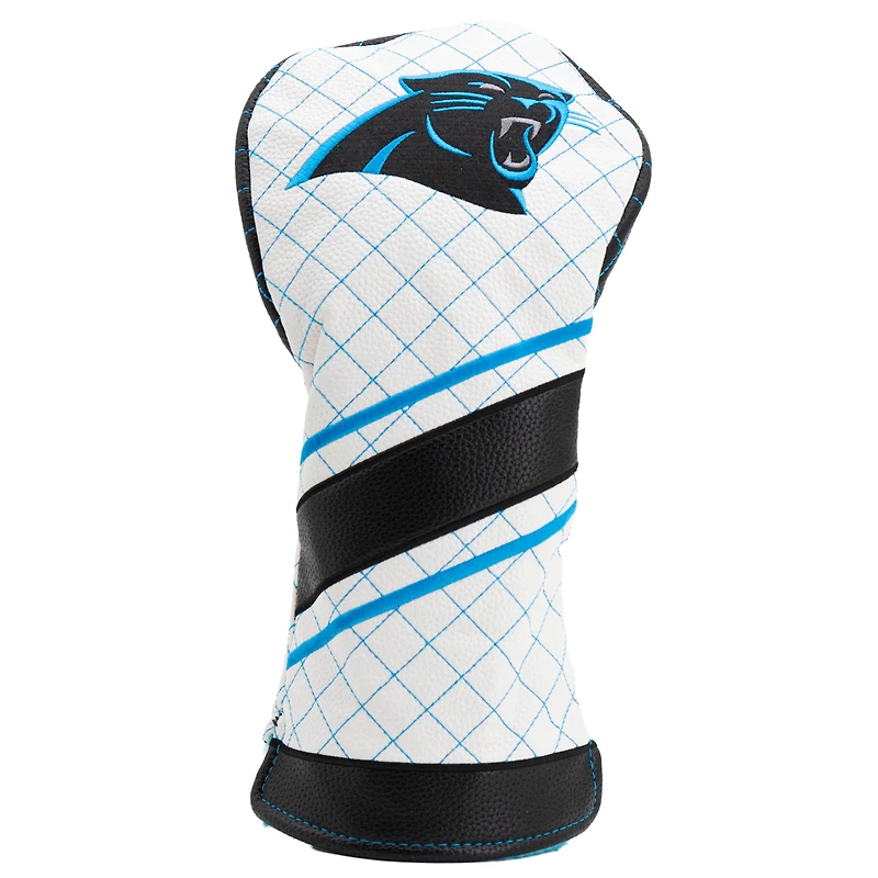 Carolina Panthers Striped Quilted Driver Headcover