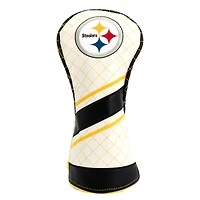 Pittsburgh Steelers Striped Quilted Driver Headcover