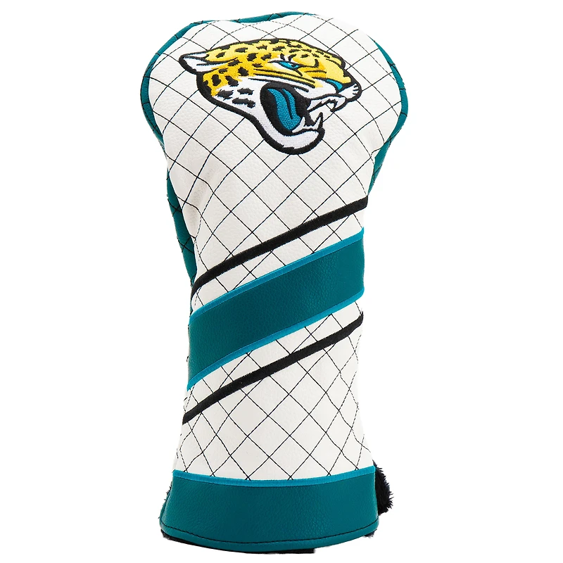 Jacksonville Jaguars Striped Quilted Driver Headcover