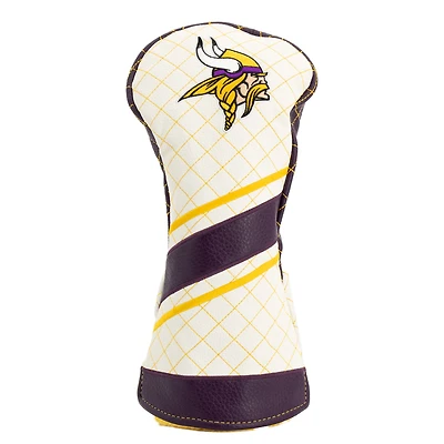 Minnesota Vikings Striped Quilted Driver Headcover
