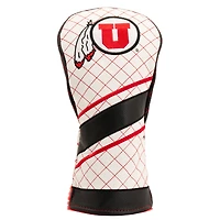 Utah Utes Striped Quilted Driver Headcover