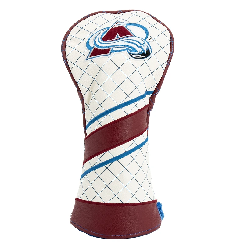 Colorado Avalanche Striped Quilted Driver Headcover