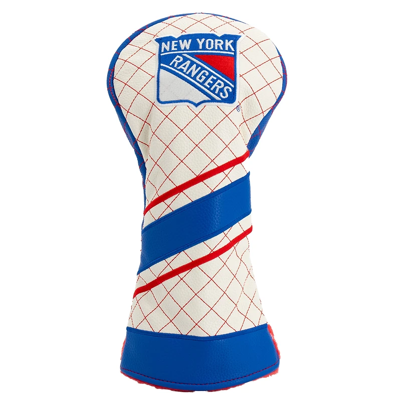 New York Rangers Striped Quilted Driver Headcover