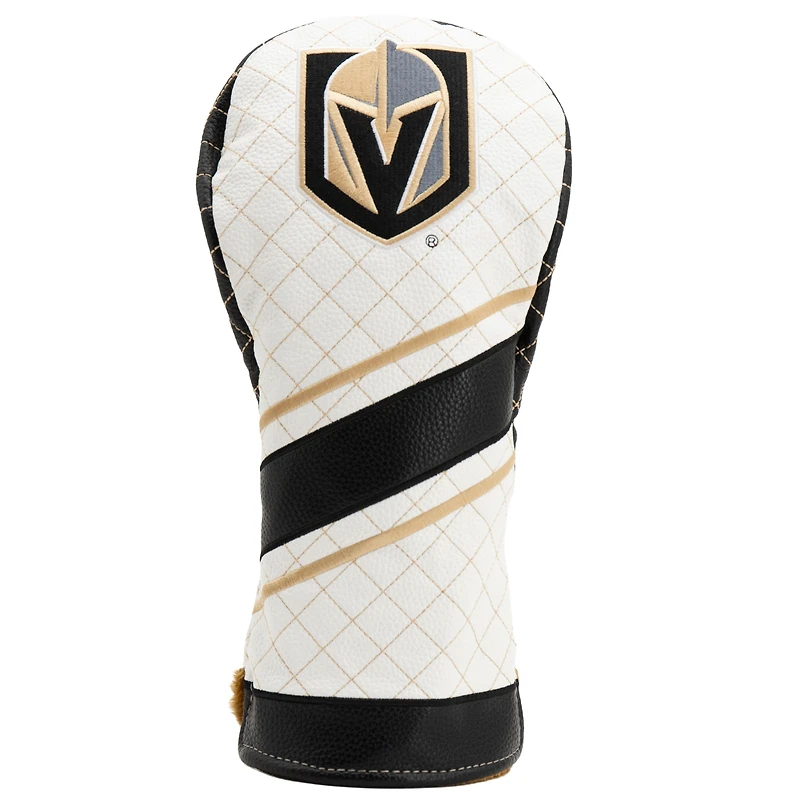 Vegas Golden Knights Striped Quilted Driver Headcover