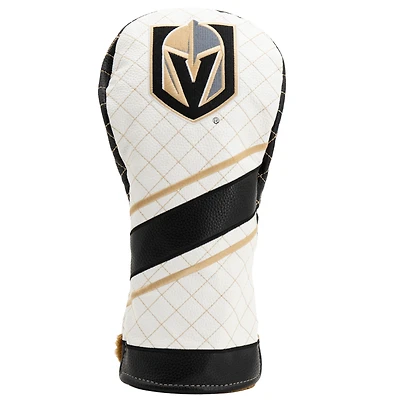 Vegas Golden Knights Striped Quilted Driver Headcover