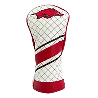 Arkansas Razorbacks Striped Quilted Driver Headcover