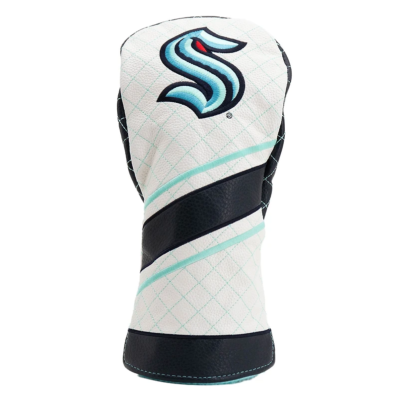 Seattle Kraken Striped Quilted Driver Headcover