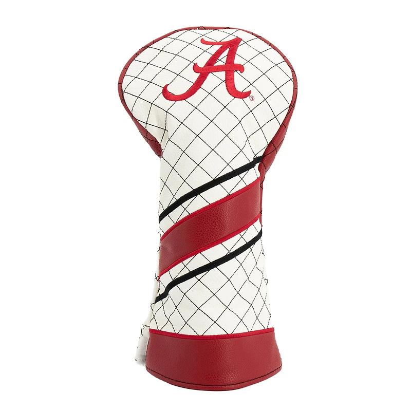 Alabama Crimson Tide Striped Quilted Driver Headcover