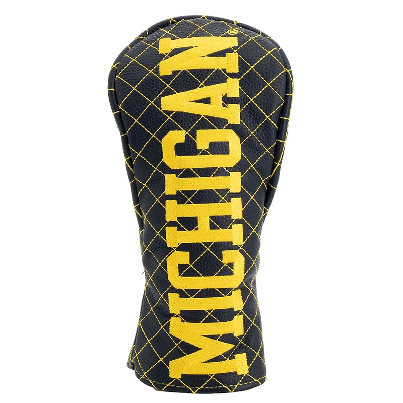 Michigan Wolverines Quilted Fairway Headcover