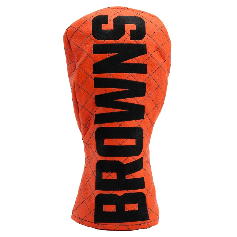 Cleveland Browns Quilted Fairway Headcover