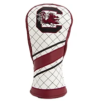 South Carolina Gamecocks Striped Quilted Fairway Headcover