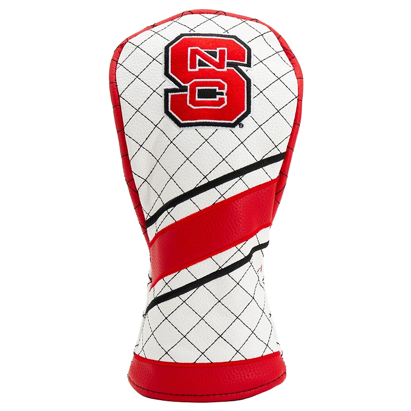 NC State Wolfpack Striped Quilted Fairway Headcover