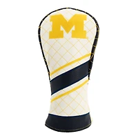 Michigan Wolverines Striped Quilted Fairway Headcover