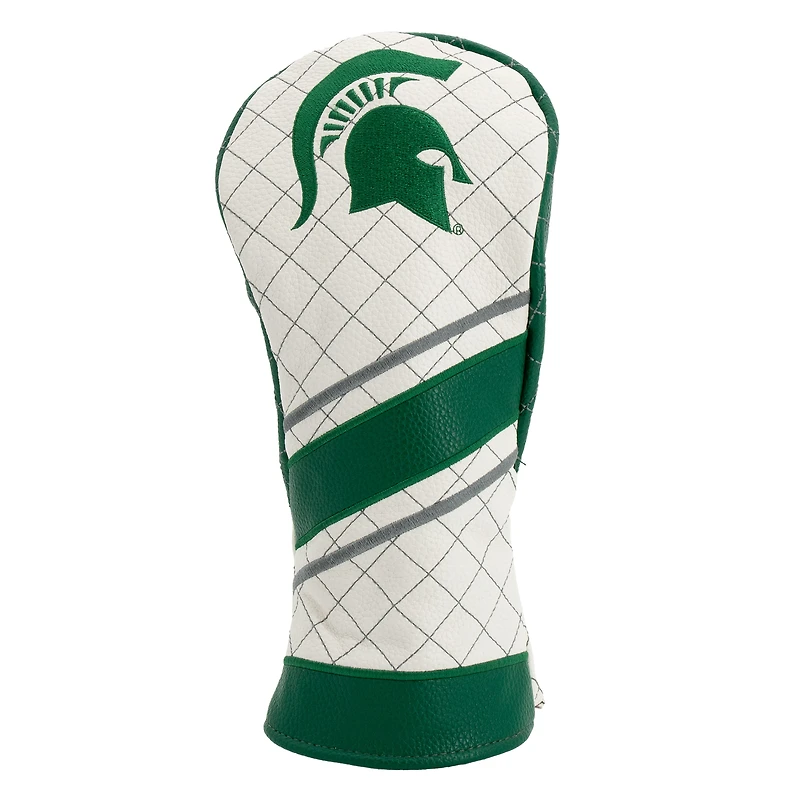 Michigan State Spartans Striped Quilted Fairway Headcover