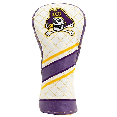 ECU Pirates Striped Quilted Fairway Headcover