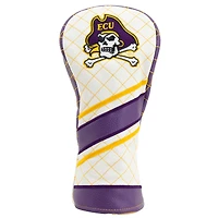 ECU Pirates Striped Quilted Fairway Headcover