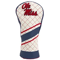 Ole Miss Rebels Striped Quilted Fairway Headcover
