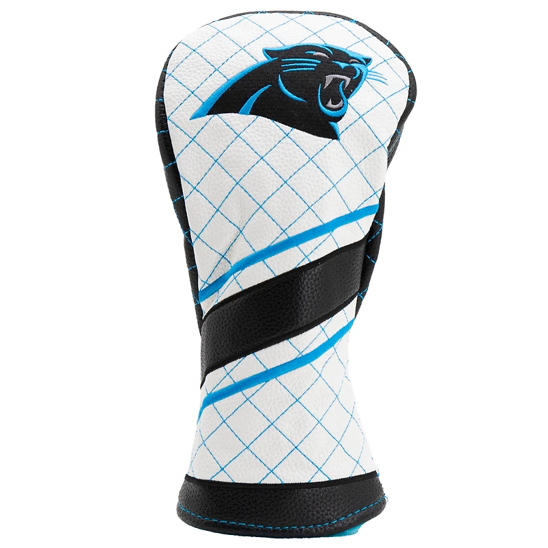 Carolina Panthers Striped Quilted Fairway Headcover