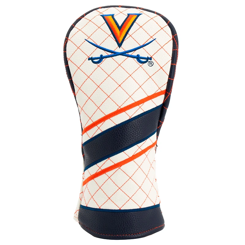 Virginia Cavaliers Striped Quilted Fairway Headcover