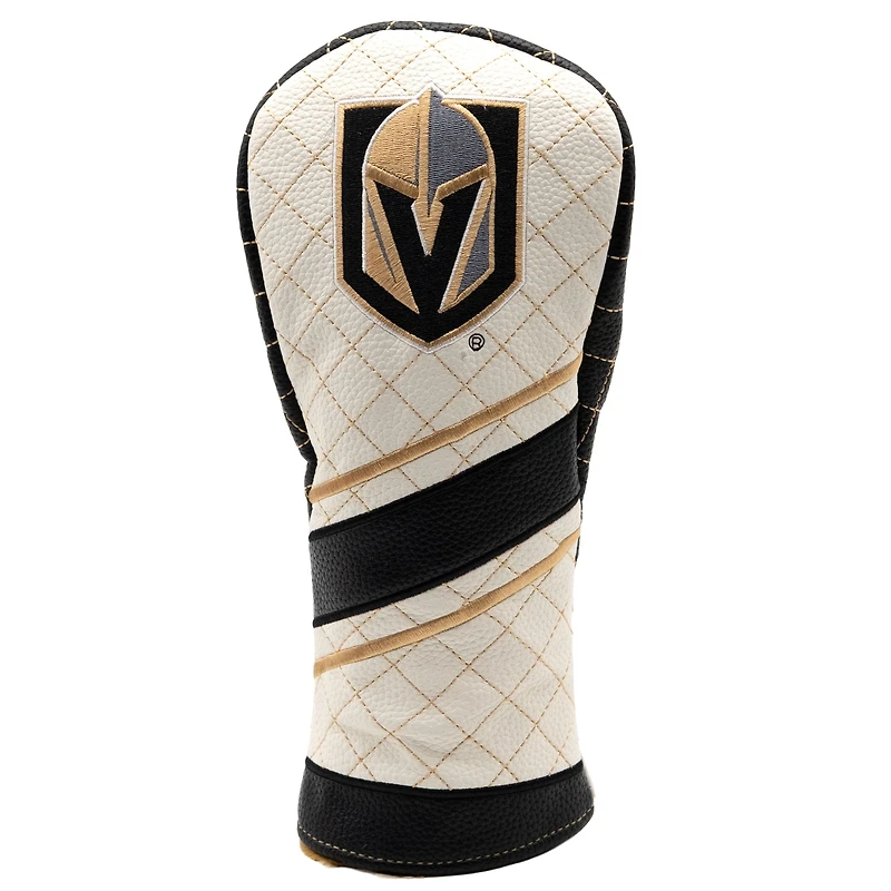 Vegas Golden Knights Striped Quilted Fairway Headcover