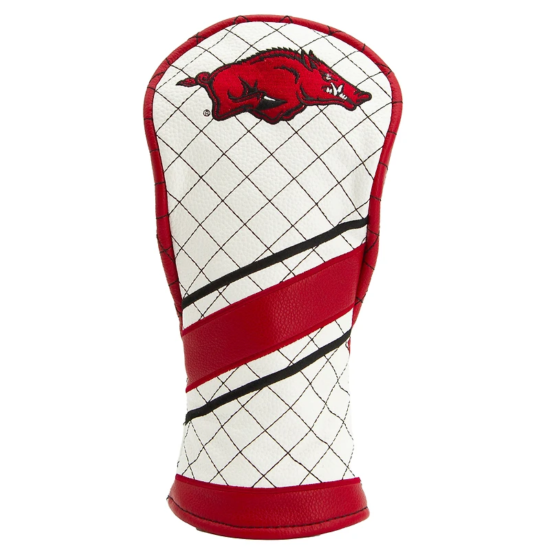 Arkansas Razorbacks Striped Quilted Fairway Headcover