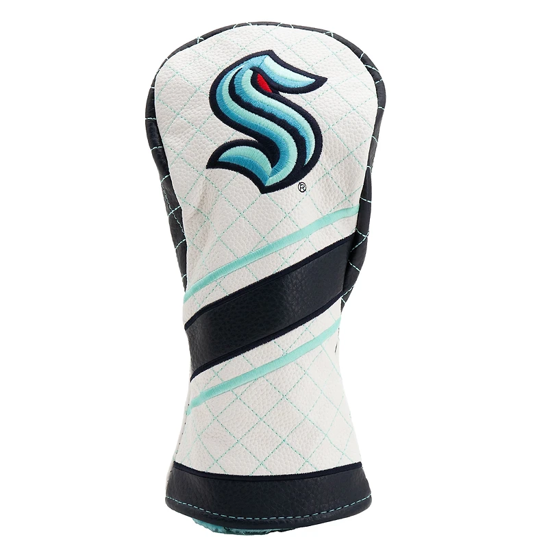 Seattle Kraken Striped Quilted Fairway Headcover